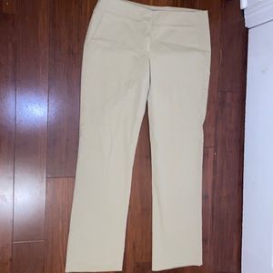 Theory tan cropped pants style 70274220 size 4